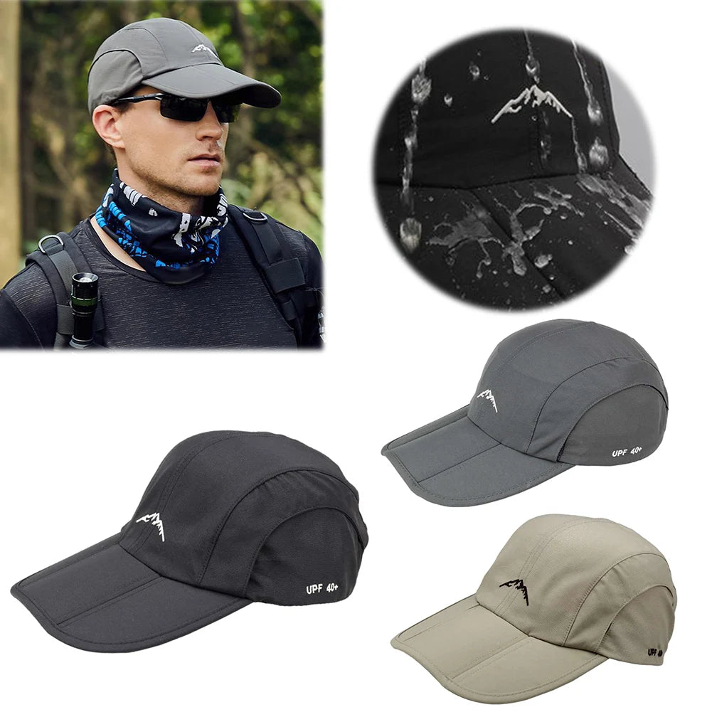 Foldable Peaked Cap